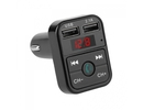 Baseus Riff CAR-B2 Bluetooth FM / MP3 Transmiteris Auto lādētājs 2x USB QC3.0 3.1A Melns