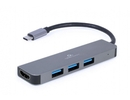 Gembird I/O ADAPTER USB-C TO HDMI/USB3/2IN1 A-CM-COMBO2-01