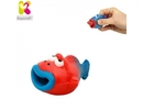 Keycraft NV173 Smieklīga gumijas Zivtiņa ar izlekamo mēli (5cm) bērniem no 3+ gadiem Sarkana