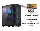 Gameroom PC| RYZEN 5 7500X3D, DDR5 32GB 6000MHz, NVME M.2 SSD 2TB, RX 9070