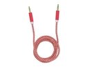 Tellur Basic Audio Cable aux 3.5mm Jack 1m Red