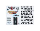 Paladone Hot Wheels Personalisation Wall Decals