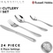 Russell hobbs RH02224EU7 Marseille cutlery set 24pcs