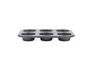 Salter BW07035BRMFOB Megastone 6 Cup Muffin Pan