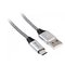 Tracer 46265 USB 2.0 Type C A Male 1m Black Silver