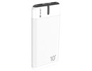 Tracer 47515 EnerGo 10000mAh Power Bank white/black