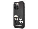 Karl lagerfeld iPhone 13 Pro Max Karl&amp;Choupette PU Leather Case Black