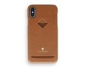 Vixfox Card Slot Back Shell for Samsung S9 caramel brown