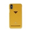 Vixfox Card Slot Back Shell for Iphone X/XS mustard yellow