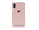 Vixfox Card Slot Back Shell for Iphone XSMAX pink
