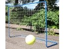 Acito florbols Vārti futbola ar tīklu, zili,180x120x60cm