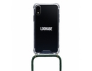 Lookabe necklace iPhone Xr gold green loo014