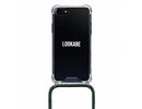 Lookabe Necklace iPhone 7/8 gold green loo011