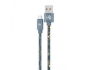 Tellur Graffiti USB to Type-C Cable 3A 1m Blue