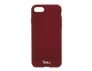 Tellur Cover Premium Pebble Touch Fusion for iPhone 7 burgundy