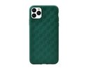 Devia Woven2 Pattern Design Soft Case iPhone 11 Pro Max green