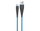 Devia Fish 1 Series Cable for Micro USB (5V 2.4A,1.5M) blue