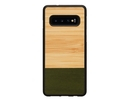 Samsung MAN&amp;WOOD SmartPhone case Galaxy S10 bamboo forest black