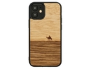 Man&amp;wood MAN&amp;WOOD case for iPhone 12 mini terra black