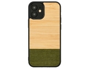 Man&amp;wood MAN&amp;WOOD case for iPhone 12 mini bamboo forest black