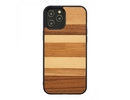Man&amp;wood MAN&amp;WOOD case for iPhone 12/12 Pro sabbia black