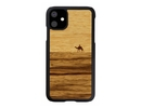 Man&amp;wood MAN&amp;WOOD SmartPhone case iPhone 11 terra black
