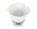 Salter 1024 WHDR14EU16 Digital Kitchen Scale & Dual Pour Bowl - White