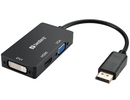 Sandberg 509-11 Adapter DP&gt;HDMI+DVI+VGA