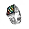 Mercury Eleganta Tērauda aproce smart pulksteņiem Apple Watch 4 / 5 / 6 / SE sērijām 44mm Sudrabaina