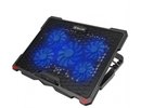 Tellur Cooling pad Basic 17, 5 fans, LED, Black