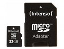 Intenso MEMORY MICRO SDHC 32GB C10/W/ADAPTER 3413480