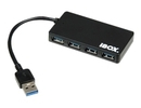 Ibox IUH3F56 HUB USB 3.0 BLACK 4-P