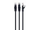 Gembird PATCH CABLE CAT6 UTP 3M/BLACK PP6U-3M/BK