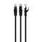 Gembird PATCH CABLE CAT6 UTP 0.5M/BLACK PP6U-0.5M/BK