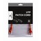 Gembird PATCH CABLE CAT6 UTP 0.25M/RED PP6U-0.25M/R