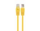 Gembird PATCH CABLE CAT5E UTP 0.25M/YELLOW PP12-0.25M/Y