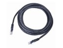 Gembird PATCH CABLE CAT5E UTP 5M/BLACK PP12-5M/BK
