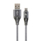 Gembird CABLE USB-C 2M SPACEGREY/WHITE/CC-USB2B-AMCM-2M-WB2