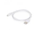 Gembird CABLE LIGHTNING TO USB2 2M/WHT CC-USB2-AMLM-2M-W