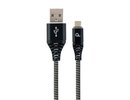 Gembird CABLE USB2 TO MICRO-USB 1M/CC-USB2B-AMMBM-1M-BW