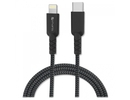 4smarts USB-C Lightening Cable RapidCord PD 1m grey/black