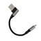 4smarts Basic Micro USB data / charging cable 0.1m grey/black