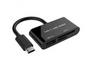Gembird MEMORY READER USB-C SD/COMBO UHB-CR3-02
