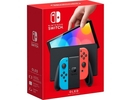 Nintendo Switch OLED konsole (ar Neon Red un Neon Blue Joy-Con)