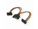 Gembird CABLE POWER SPLITTER SATA/0.15M CC-SATAM2F-01