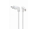 Gembird CABLE POWER EU 2.5M ANGLED/PC-184L-VDE-2.5M-W