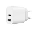 Gembird CHARGER USB UNIVERSAL WHITE/2P TA-UC-2AC12-01