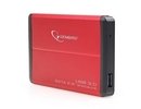 Gembird HDD CASE EXT. USB3 2.5"/RED EE2-U3S-2-R