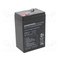 EMU BATTERY 6V 4.5AH VRLA/EP4.5-6 EUROPOWER