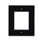 2N ENTRY PANEL 1MOD. FLUSH FRAME/BLACK/ IP VERSO 9155011B